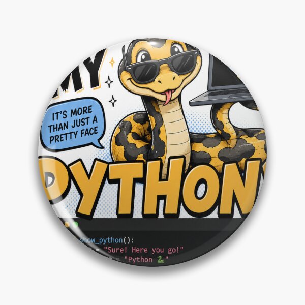 Item preview, Wanna See My Python? – Funny Programmer Snake Design designed and sold by Pecata.