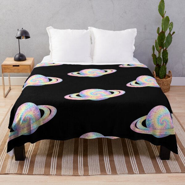Item preview, Tie Dye Rainbow Saturn Planet designed and sold by jgvisualarts.