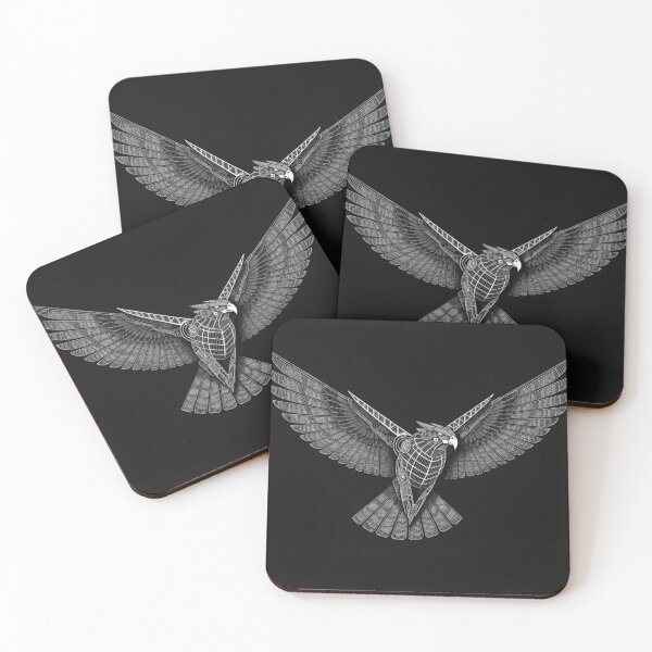Item preview, RALEOX Imperial Mecha Falcon Cyber Bird Gothic Streetwear designed and sold by RALEOX.