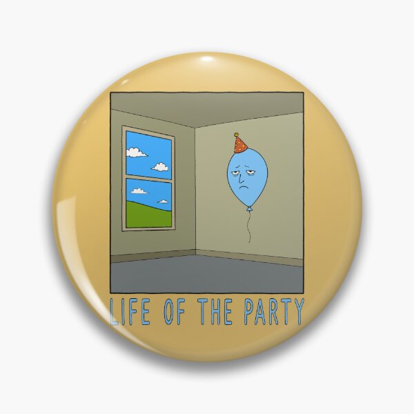 Item preview, Life of the Party - Lonely Party Balloon designed and sold by Regal Rev.