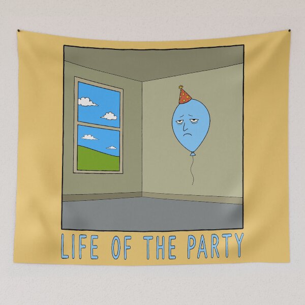 Item preview, Life of the Party - Lonely Party Balloon designed and sold by Regal Rev.