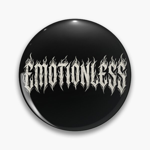 Item preview, Emotionless Distressed Gothic Flaming Text Dark Grunge designed and sold by No Excuses .