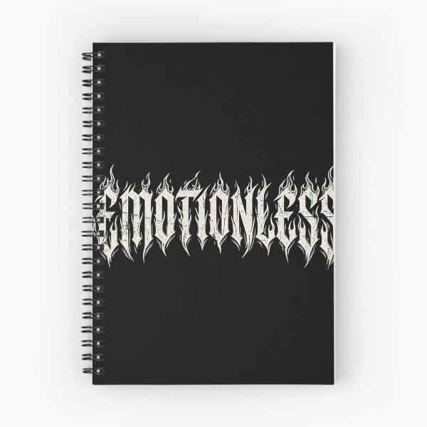 Item preview, Emotionless Distressed Gothic Flaming Text Dark Grunge designed and sold by No Excuses .