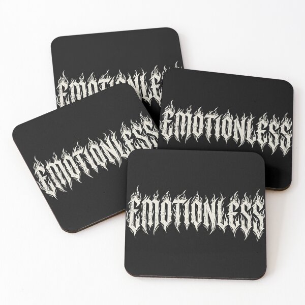 Item preview, Emotionless Distressed Gothic Flaming Text Dark Grunge designed and sold by No Excuses .