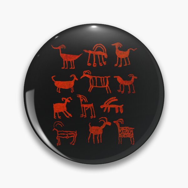Item preview, Sheep Figures Rock Art Utah's Petroglyph designed and sold by MagicEyesOnly.