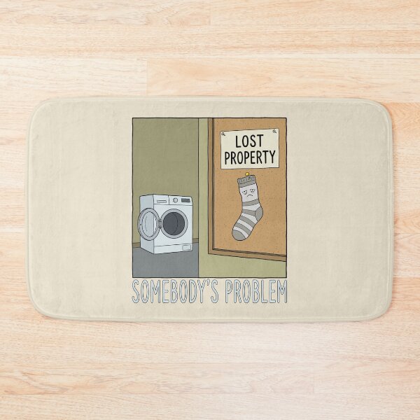 Item preview, Somebody’s Problem - Lost Sock in Laundromat designed and sold by Regal Rev.