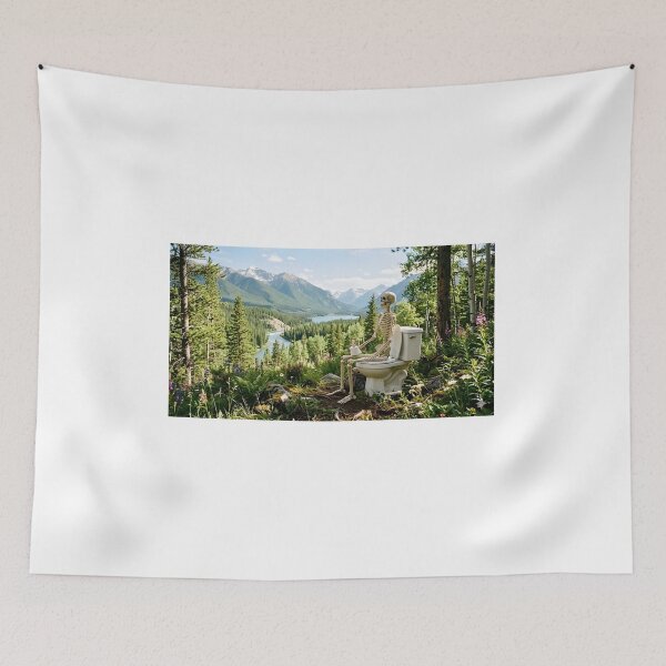 Item preview, Skeleton enjoying nature designed and sold by marcelmangostore.