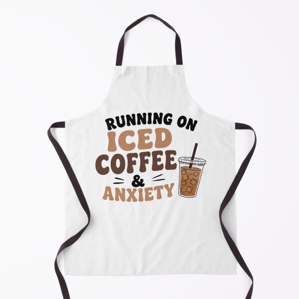 Item preview, Running On Iced Coffee And Anxiety designed and sold by INVITOARTE.