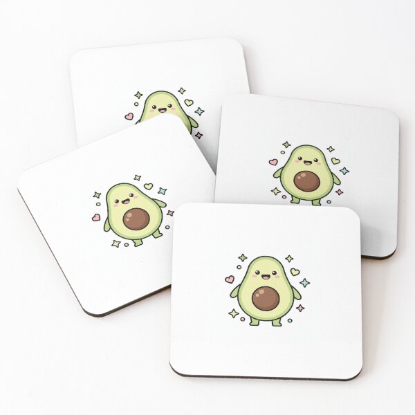 Item preview, Kawaii Avocado Cute Aesthetic Design designed and sold by mayatA-rt.