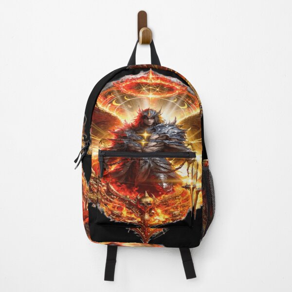Item preview, Eclipse Guardian Solar Omen | Sunfire Angel Fantasy Art designed and sold by KingofHearts25.
