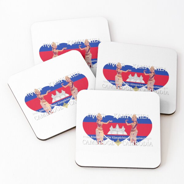 Item preview, Love Cambodia Sticker Pattern designed and sold by Linklandiya.