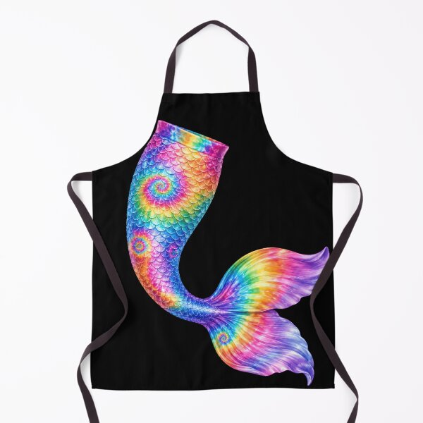 Item preview, Rainbow Tie-Dye Mermaid Tail designed and sold by jgvisualarts.