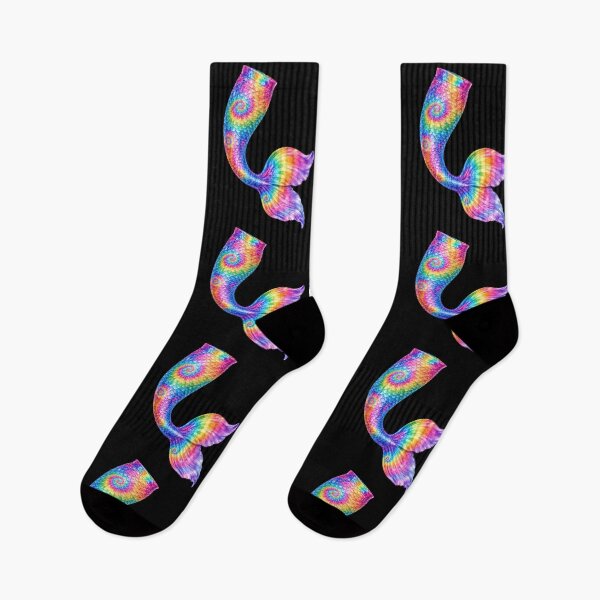 Item preview, Rainbow Tie-Dye Mermaid Tail designed and sold by jgvisualarts.