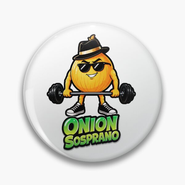 Item preview, Onion Sosprano Funny Mafia Onion Cartoon Gangster T-Shirt Design designed and sold by GreennieArt.