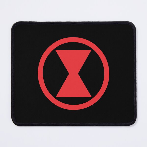 Item preview, Black Widow Hourglass Emblem Superhero Logo designed and sold by lolahawkinss.