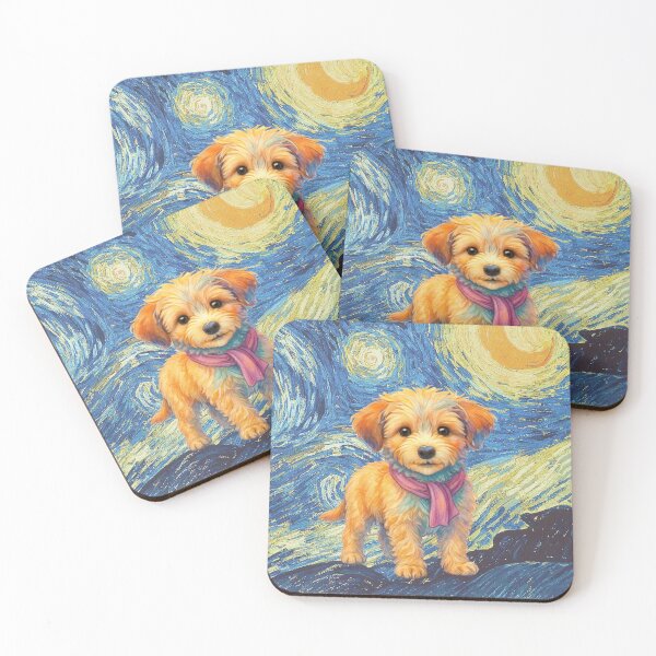 Item preview, Doodle JoJo in moonlit painting designed and sold by Doodles Down South.