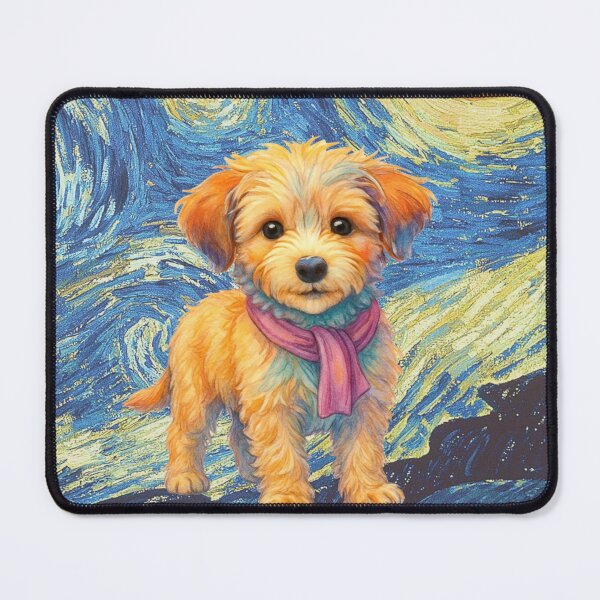 Item preview, Doodle JoJo in moonlit painting designed and sold by Doodles Down South.