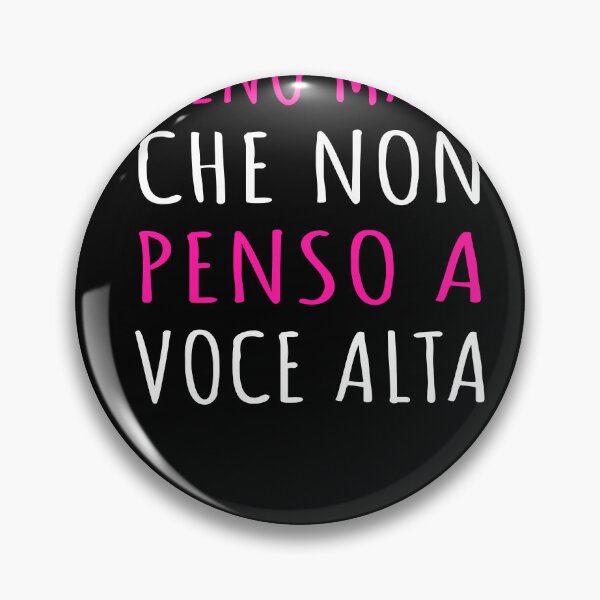 Item preview, Meno Male Che Non Penso A Voce Alt - Divertente e sarcastica designed and sold by SayItAnyway.