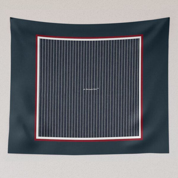 Item preview, Mu’ur (UM) Empire™ al-Benhadiel©™ acquistion, Blue Pinstripe Denim look designed and sold by HardyKnitDesign.