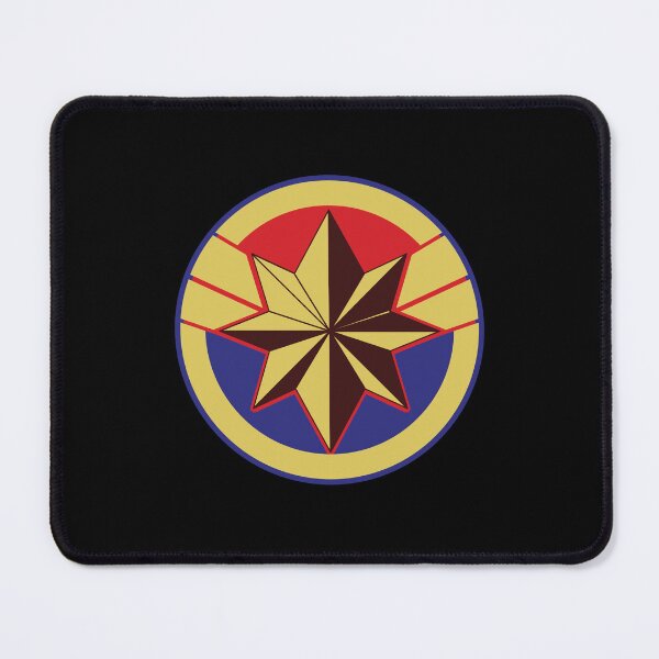 Item preview, Captain Marvel Hala Star Superhero Logo designed and sold by lolahawkinss.