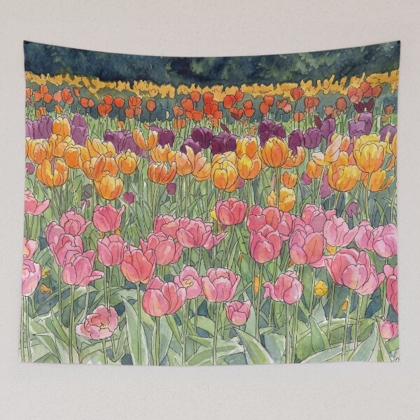Item preview, Flower meadow designed and sold by sid1802.