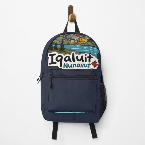 Item preview, Iqaluit Nunavut Canada Minimalist Cute Skyline Colorful designed and sold by HowToCanadian.