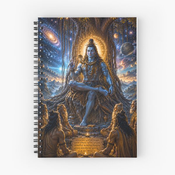 Item preview, Guru Poornima Series – Cosmic Dakshinamurthy Under the Tree of Wisdom designed and sold by Homyar.