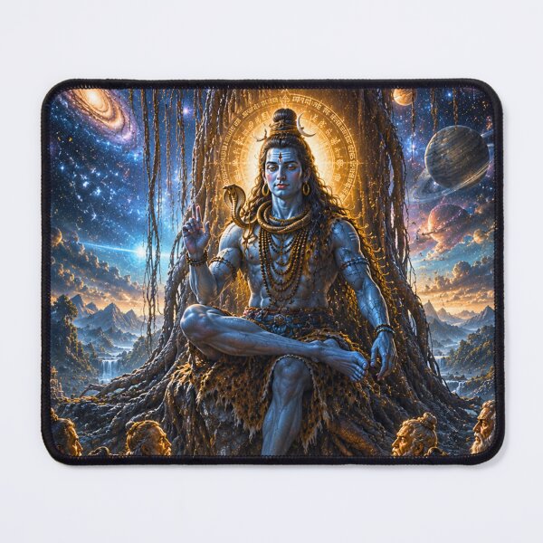Item preview, Guru Poornima Series – Cosmic Dakshinamurthy Under the Tree of Wisdom designed and sold by Homyar.