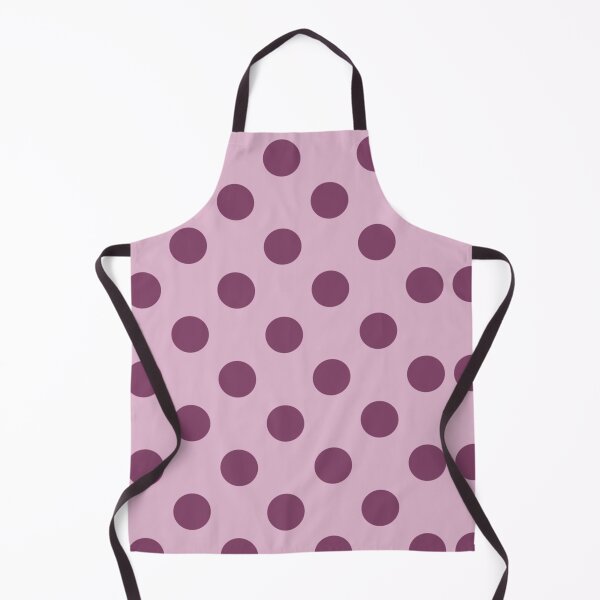 Item preview, Minimalist Dark Purple Polka Dots on Lilac designed and sold by Hrndz Store.