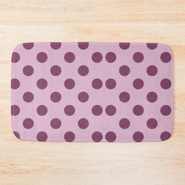 Item preview, Minimalist Dark Purple Polka Dots on Lilac designed and sold by Hrndz Store.