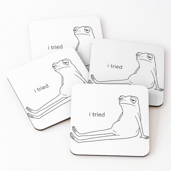Item preview, Frog Tried designed and sold by hellombww.