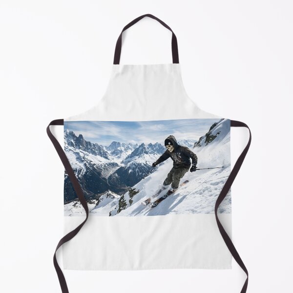 Item preview, Cool skeleton skiing down mountain designed and sold by marcelmangostore.