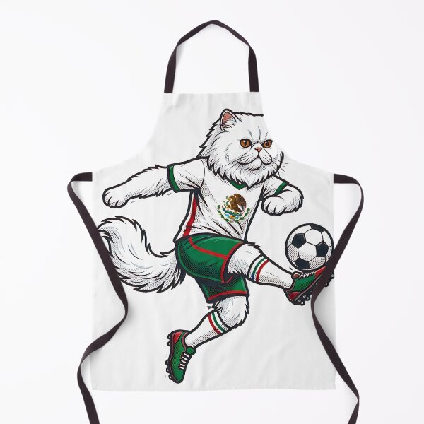 Item preview, Retro 90s Mexican Soccer Cat designed and sold by Ink & Void Co..