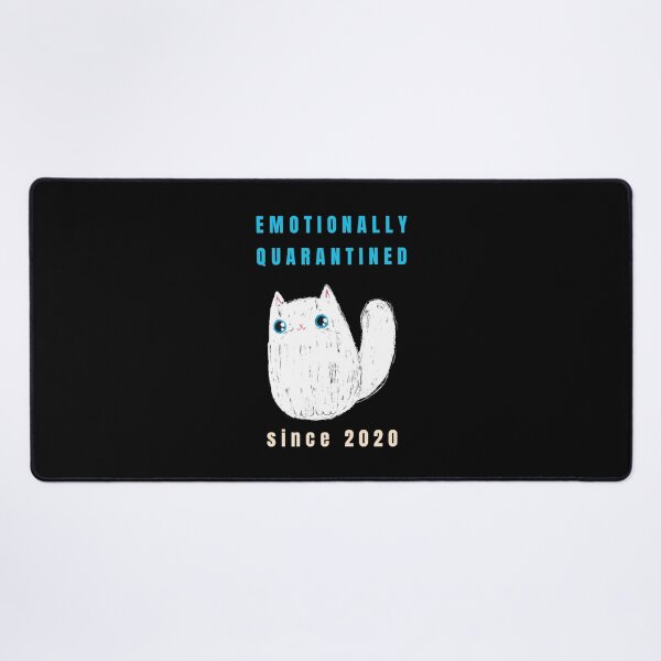 Item preview, Anxiety Cycle Cats – Emotionally Quarantined Since 2020 Cat Meme designed and sold by ContigoART.