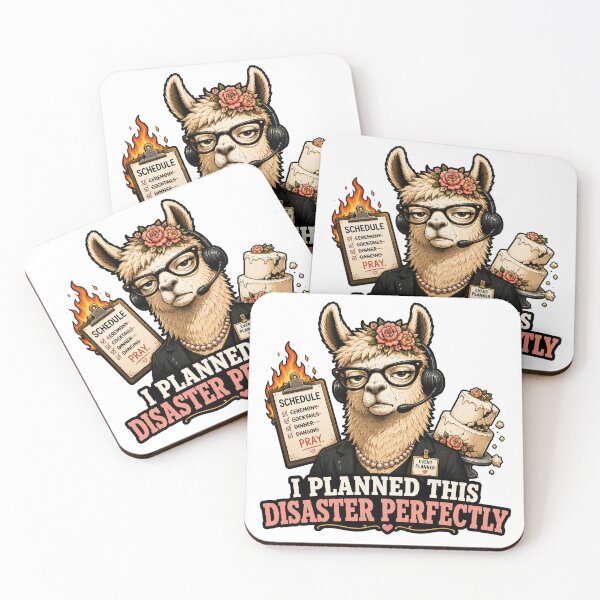 Item preview, Funny Llama Wedding Planner Gift for Event Coordinator designed and sold by Gentlestate.