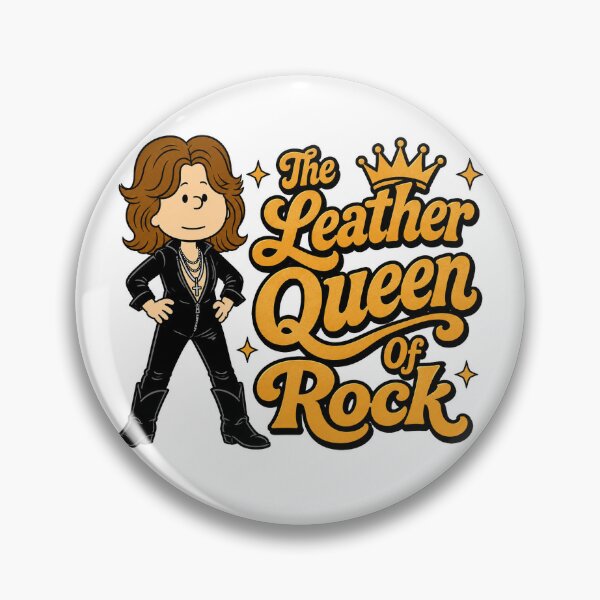 Item preview, The Leather Queen Of Rock designed and sold by jacon123.