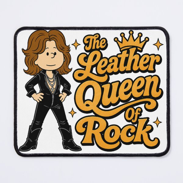Item preview, The Leather Queen Of Rock designed and sold by jacon123.