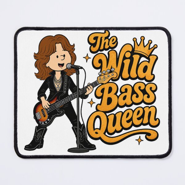 Item preview, The Wild Bass Queen designed and sold by jacon123.