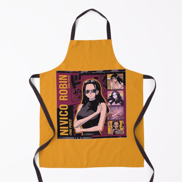 Item preview, Nico Robin retro comic poster design designed and sold by Moonshroomarts.