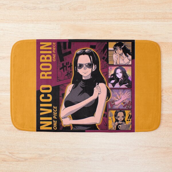 Item preview, Nico Robin retro comic poster design designed and sold by Moonshroomarts.