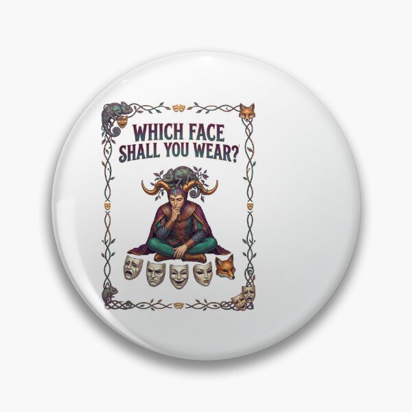 Item preview, Which Face Shall You Wear Mystical Satyr designed and sold by TeeARTHY.