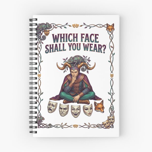 Item preview, Which Face Shall You Wear Mystical Satyr designed and sold by TeeARTHY.