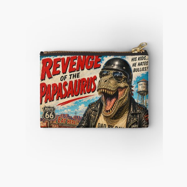 Item preview, Papasaurus Retro Movie Poster for Fathers Day designed and sold by PetsArt.