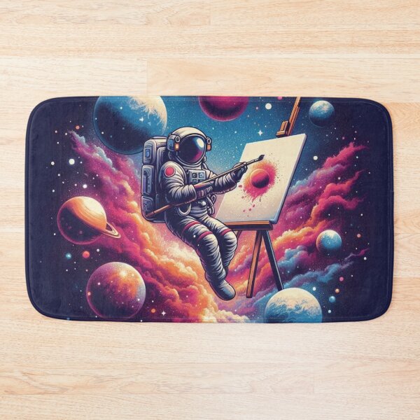 Item preview, Astronaut Painter – Cosmic Art Adventure designed and sold by Dogandesighn.