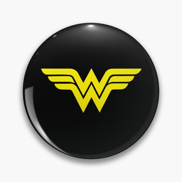 Item preview, Wonder Woman Classic Golden Winged W Logo Symbol designed and sold by lolahawkinss.