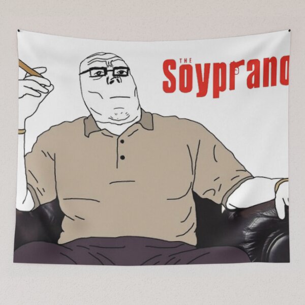 Item preview, Soypranos t-shirt soyjack shirt designed and sold by JacekSzafirek.