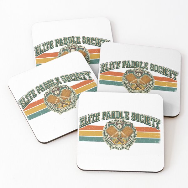 Item preview, Elite Paddle Society – Vintage Pickleball Retro Club Design designed and sold by HERITAGE COURT.