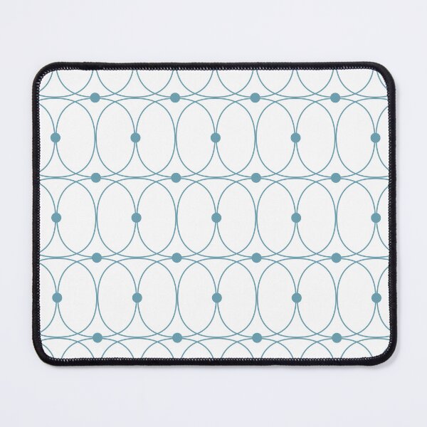 Item preview, Crystal blue & white abstract pattern designed and sold by Mint + Midnight.
