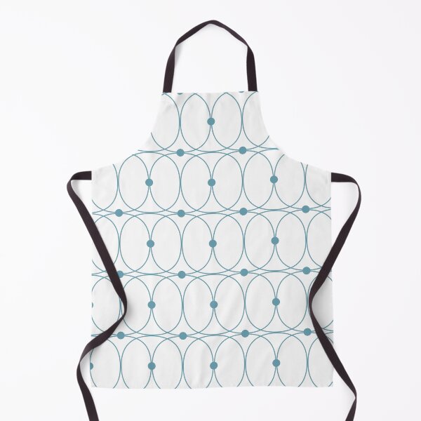 Item preview, Crystal blue & white abstract pattern designed and sold by Mint + Midnight.
