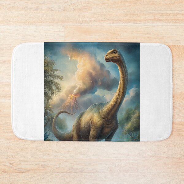 Item preview, Dinosaur near a Volcano designed and sold by PetsArt.